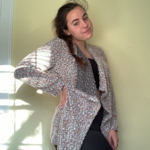 Jones New York Polka Dot Cardigan